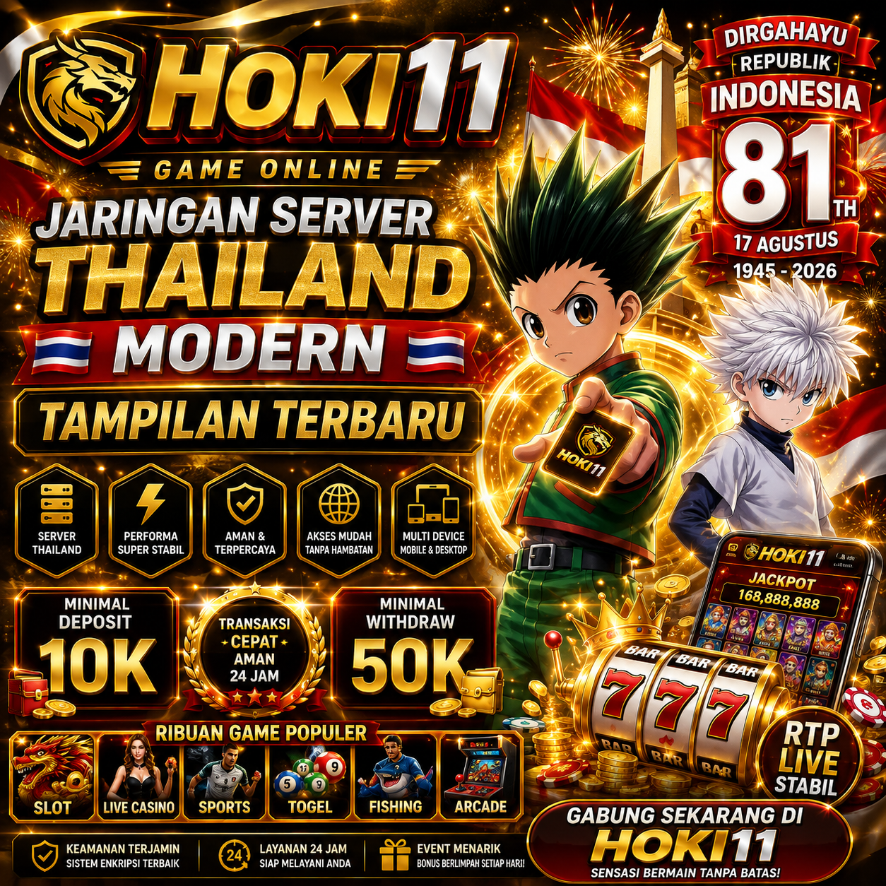 HOKI11: Game Online Jaringan Server Thailand Modern Tampilan Terbaru